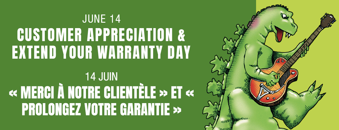 Customer Appreciation & Extend Your Warranty Day